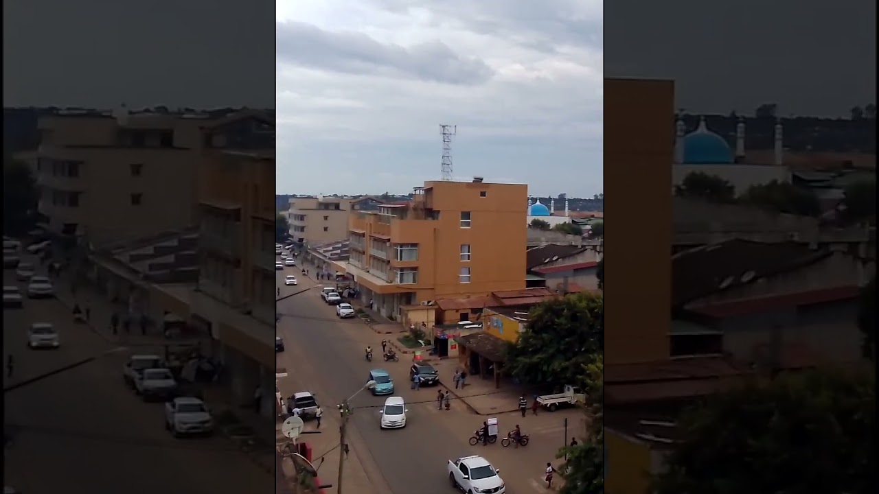 minha cidade vista de cima - chimoio, Moçambique. #shorts