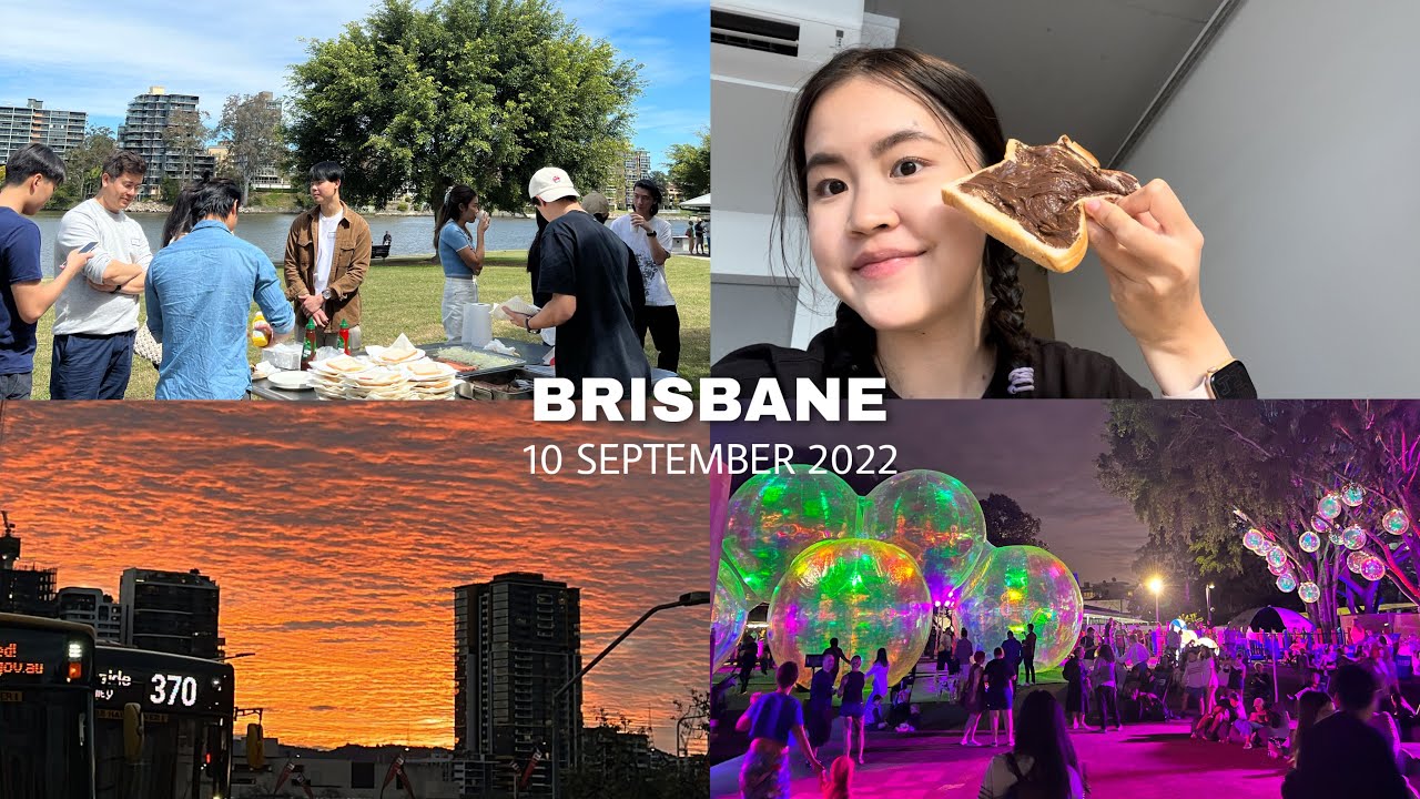Brisbane VLOG 🇦🇺 EP.8 Saturday Activities ไปสวนสาธารณะ, Brisbane
