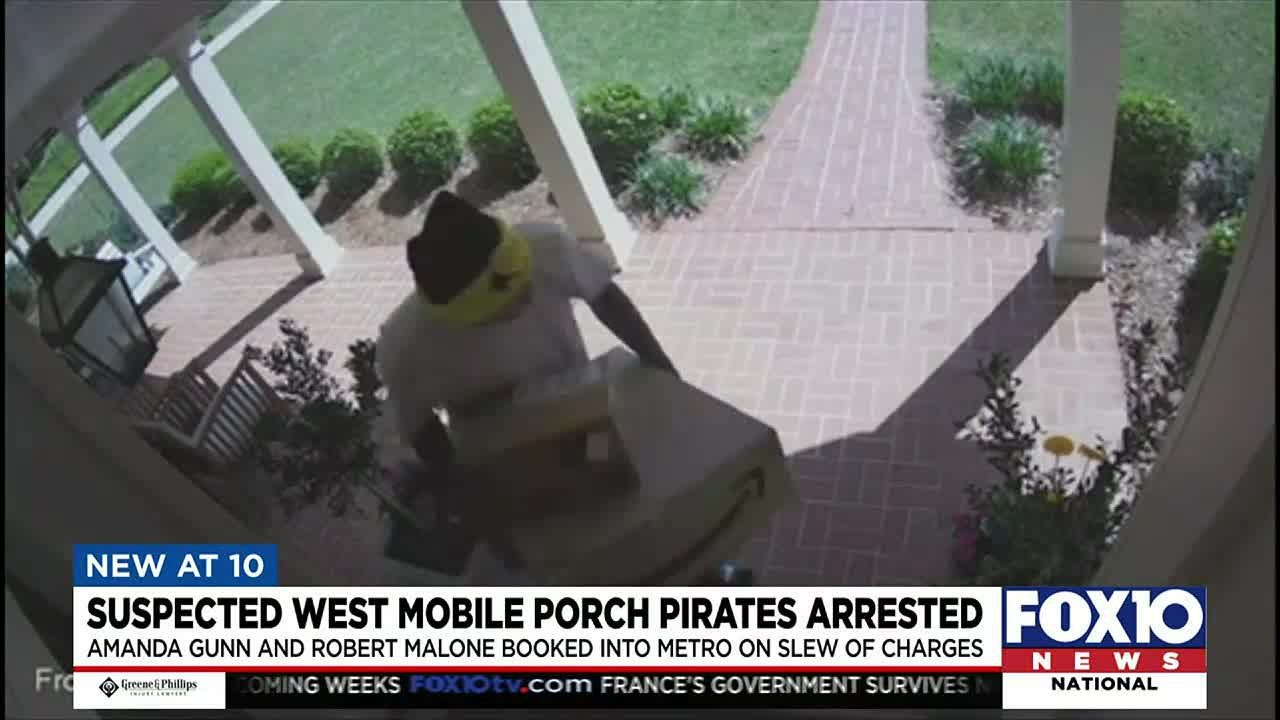 Suspected porch pirates in Mobile arrested YouTube