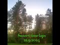 Uuden kameran testailua. #timelapse #sunset #timelapsevideo