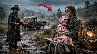 A Widowed Rancher Found a Mother & Baby in the Storm… Her Desperate Request Stopped Him Cold - west