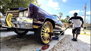 Fixing Gold 30's Forgiatos on a 73 Chevy Vert