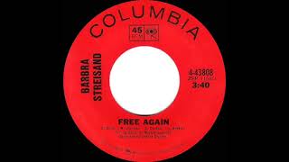 1966 Barbra Streisand - Free Again (mono 45)