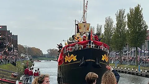 Sinterklaas is aangekomen in Vianen