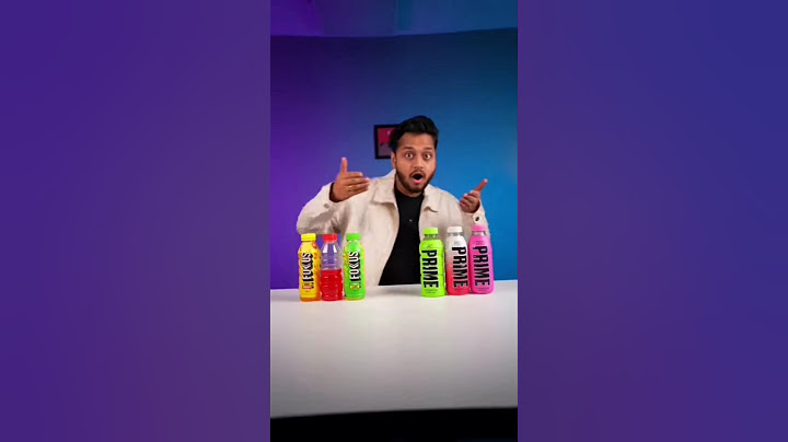 focus drink vs Prime drink  😱😱