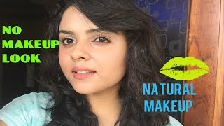 NO MAKEUP LOOK | FRESH MAKEUP FOR BEGINNERS |NO BRUSHES USED| Tanutalks|