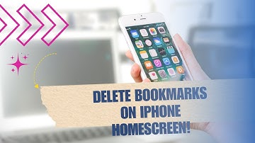 🔥 INSTANT: How To Delete Bookmarks on iPhone Homescreen! (2025) | English