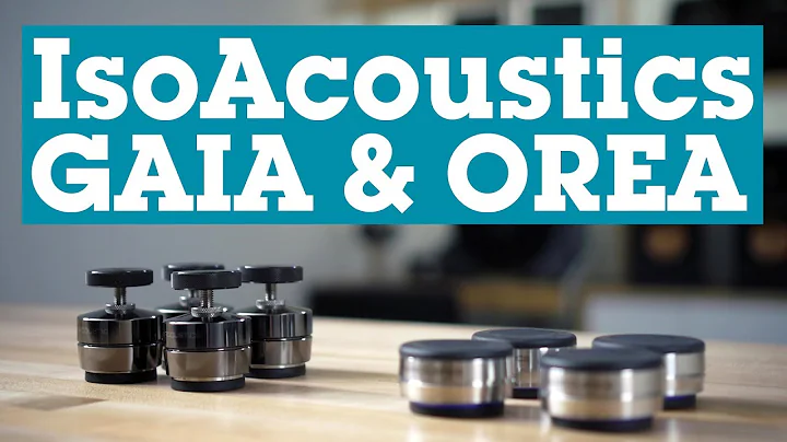 IsoAcoustics GAIA and OREA vibration isolation feet | Crutchfield