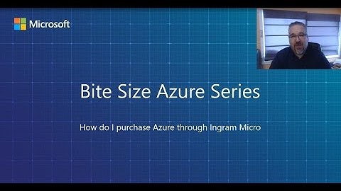 How do I purchase Microsoft Azure through Ingram Micro Cloud?