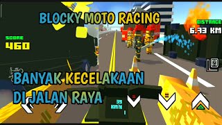 Blocky moto racing | best moto racing | blocky moto racing mod apk android 1 screenshot 4