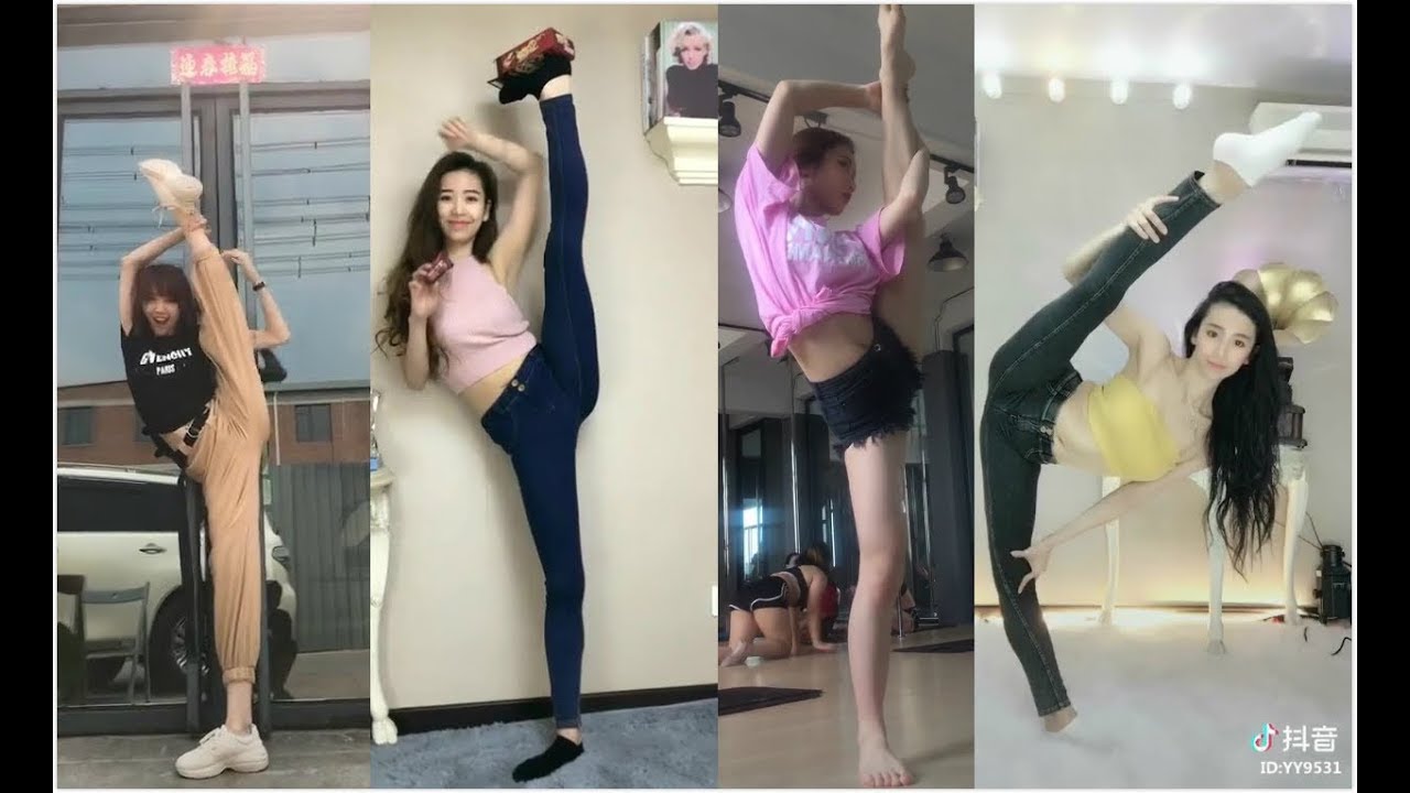 【tik Tok Compilation】sexy Girls Awesome Split Stretch Flexibility 