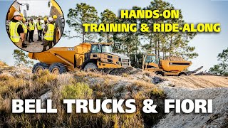 Hands-on Bell Trucks & Fiori Training and Ride Along at Florida Sand Mine
