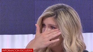 Laurita Fernández no aguantó más y se largó a llorar en vivo