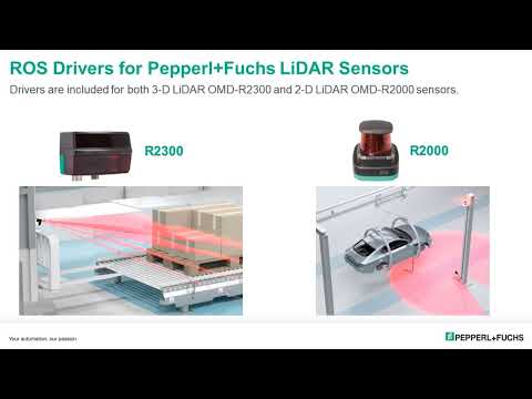 了解R2000和R2300激光雷达传感器的ROS驱动程序