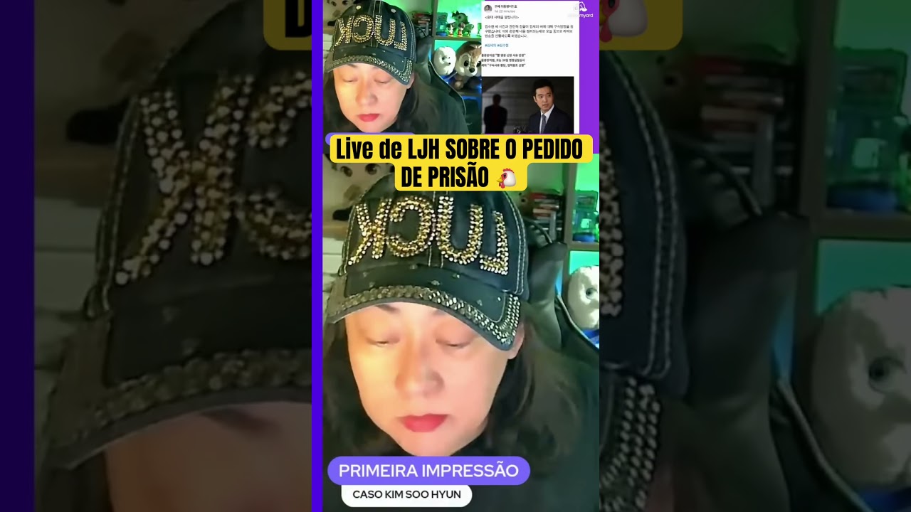 Caso Kim Soo Hyun live de LJH para explicar o mandado