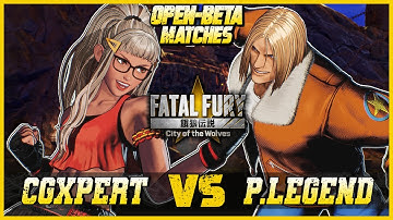 FATAL FURY: CotW ⭐ CGXpert (PREECHA) vs PerfectLegend (TERRY) ⭐ FF:CotW OPEN BETA Gameplay