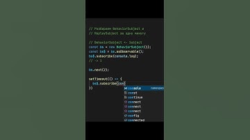Что такое BehaviorSubject и ReplaySubject в RxJS. Простое объяснение + примеры создания #Shorts