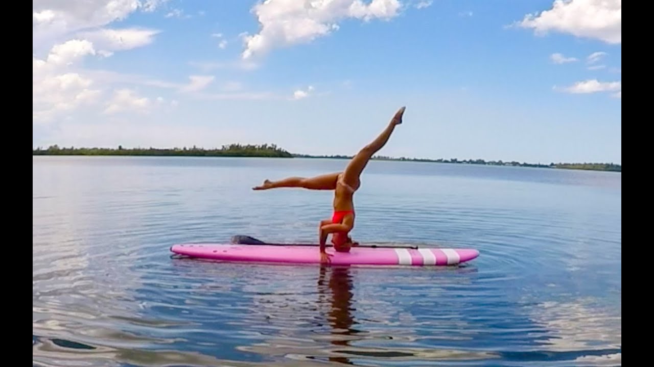 STAND UP PADDLE BOARD YOGA | Lindsey Brooks Bell - YouTube