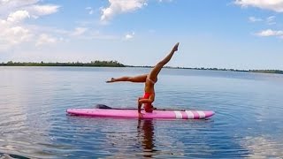 STAND UP PADDLE BOARD YOGA | Lindsey Brooks Bell