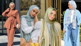 2024 top trending Hijab with Outfits for summers