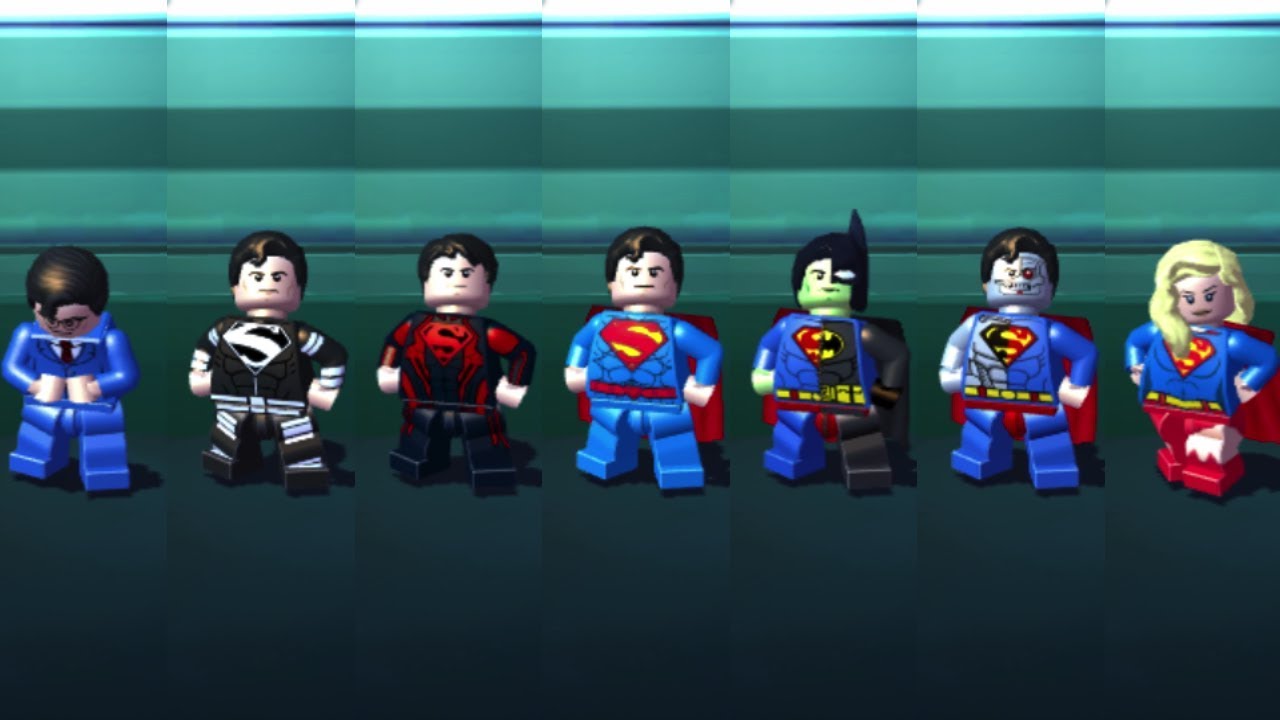 all of lego batman 3 characters