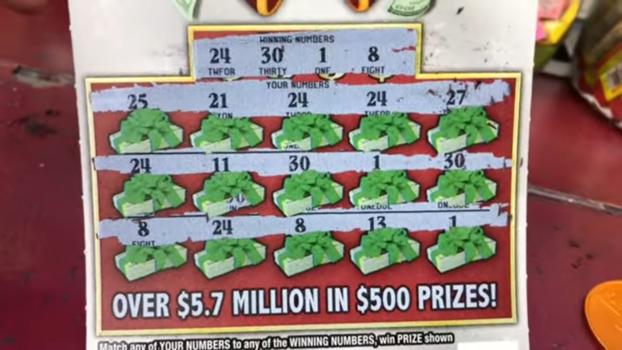 Scratch Off Tickets WOW FIRST TIME THIS HAPPENED BACK WIN Back To