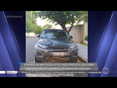 Responsável por acidente que matou motociclista em Araçatuba deve responder por homicídio culposo