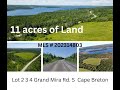 11 acres Land for Sale Cape Breton | 3 Surveyed and Migrated Lots | Land For Sale |