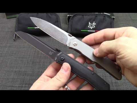 Fox Knives Terzuola Design 525 & 515 