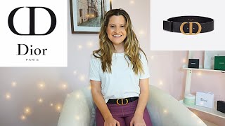 DIOR Calfskin Belt Review and Try On 
