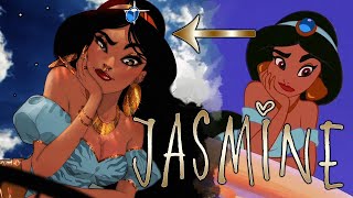 JASMINE | Redraw Disney Princesses As Modern Women