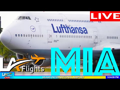 🔴LIVE MIA Airport Action! 