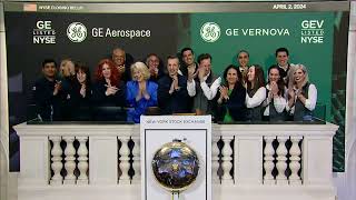 GE Aerospace (NYSE: GE) and GE Vernova (NYSE: GEV) Ring The Closing Bell®