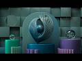 Parametric Spiral Teal Purple Scene Cinema 4D Redshift Tutorial