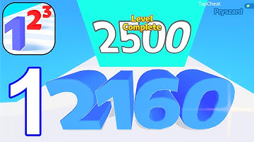 Number Master: Run And Merge - Gameplay Walkthrough Part 1 2160 Unlocked Math Game (iOS, Android)