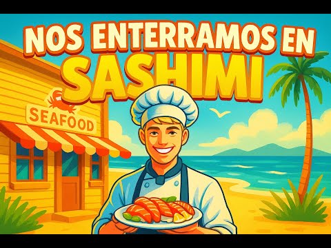 Sashimi de salmón por todos lados | Coastal Kitchen Simulator