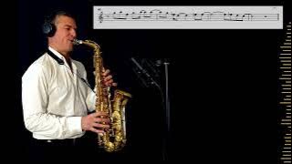 ALL I NEED - Ehrling - Alto Sax RMX - Complete score on screen!