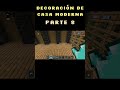 cómo decorar casa moderna parte 8 #minecraft #casaminecraft #decoracion #casa #tutorial