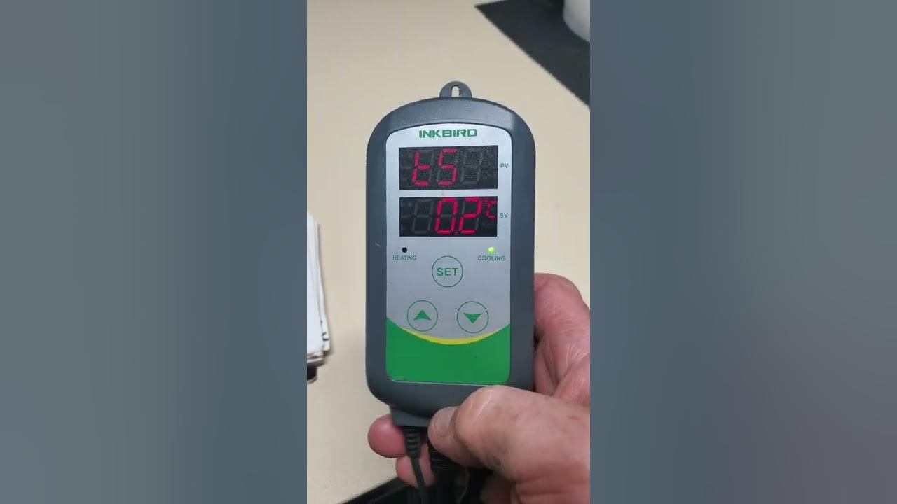 Inkbird settings for walk in cooler YouTube