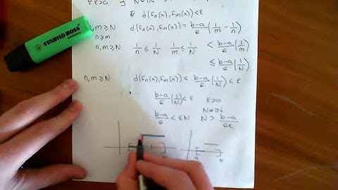 C[a,b] with the Integral Metric is Incomplete Part 5