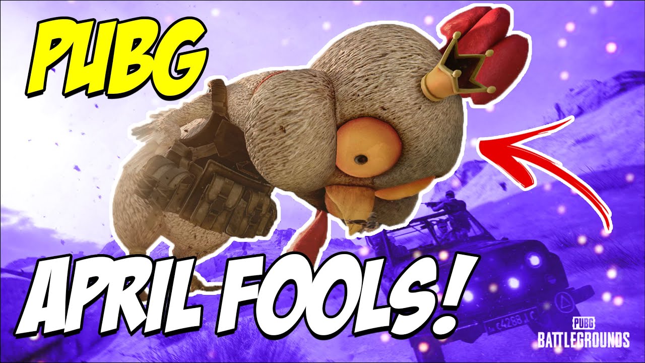 HILLARIOUS PUBG April fools MONSTER Chicken Royale! 2022