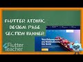 Flutter Atomic Design: Page Section Banner (08)
