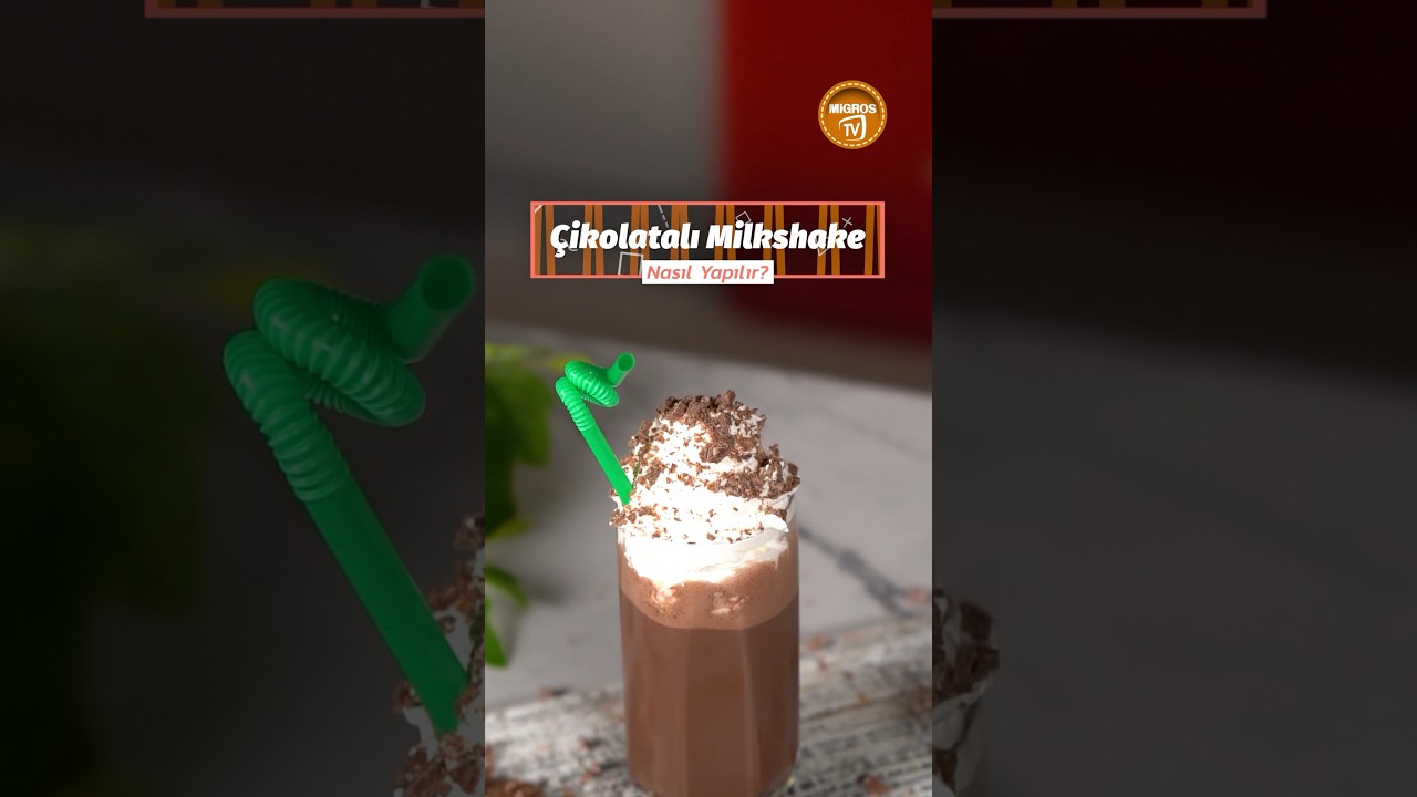 En Lezzetli Çikolatalı Milkshake Tarifi #migrostv #pratiktarifler