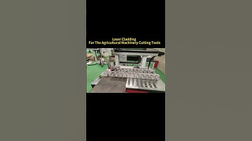 Laser cladding for the agricultural cutting tools #lasercladding #cuttingblade #blade #cuttingtools