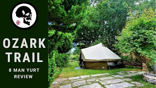 UK OZARK TRAIL 8 man Yurt review - New forest