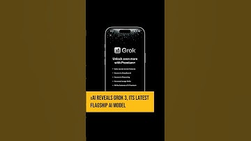 xAI Reveals Grok 3, Its Latest Flagship AI Model #grok3 #elonmusk #generativeai #xAI