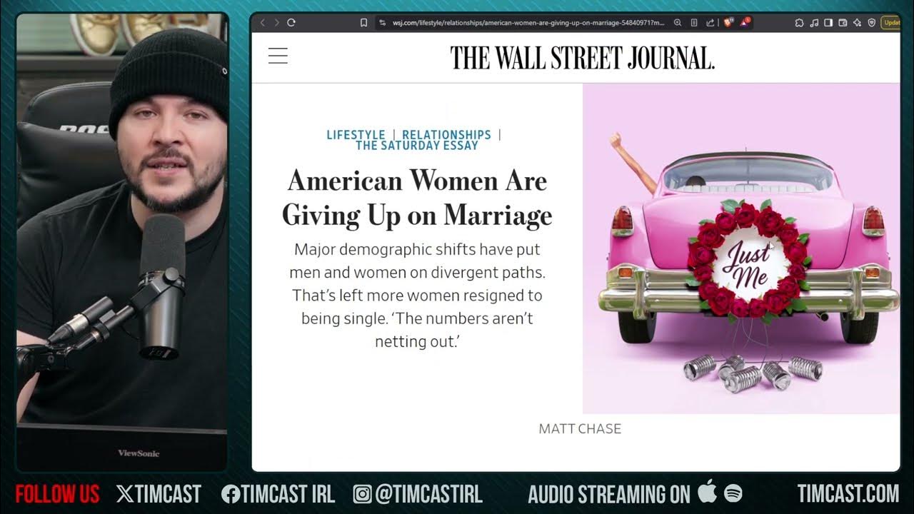 American Women GIVE UP On Marriage, Claim MEN ARE GOOD ENOUGH, Dudes Dont Want To Marry Girls Bosses