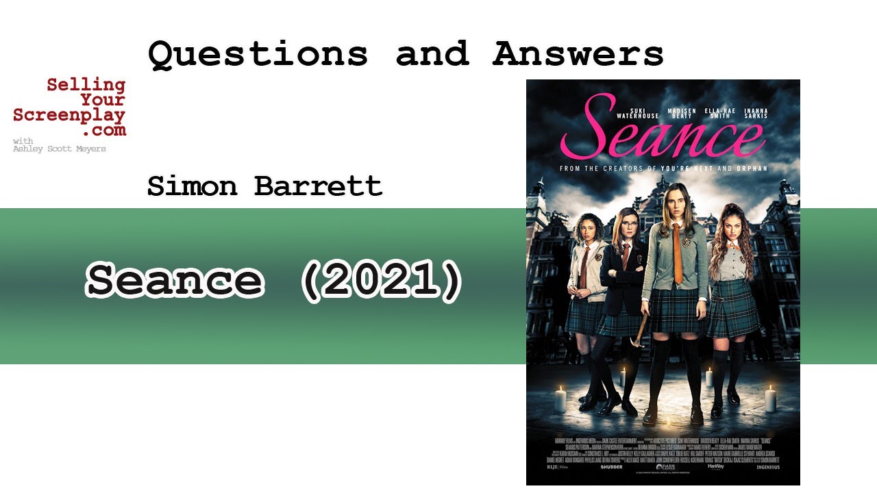 Seance (2021) - Horror Movie With Simon Barrett