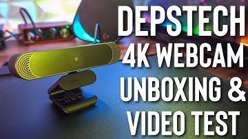 Depstech 4K HD Webcam Review!