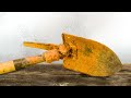 Rusty Vietnam War Shovel Restoration - US Army